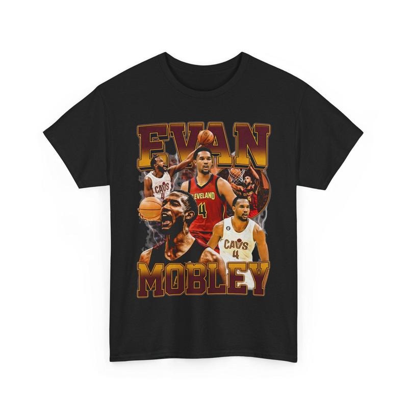 Y2K Evan Mobley Cavaliers Basketball T-Shirt, Unisex Shirt, Clevelands Fan Apparel, Vintage Sports Tee, Retro Basketball...