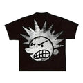 Y2K Funny Face T-Shirt Graphic Streetwear Clothing Unisex Trend Oversized Womenswear Hoodie, Sweatshirt | GrindPrints.com