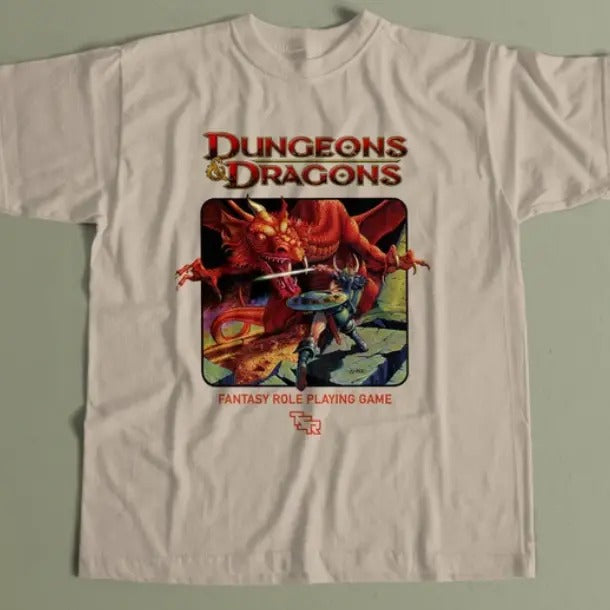 Y2k Dungeon Dragon T-Shirt, Vintage Graphic Tees Gothic Grunge Y2k Emo Scene Amity Affliction Style Clothes Men Women...
