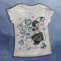 Y2k Gothic Baby Tee, Emo Graphic Shirt, Floral Baby Tee Women Gift for Her Hoodie, Sweatshirt | GrindPrints.com