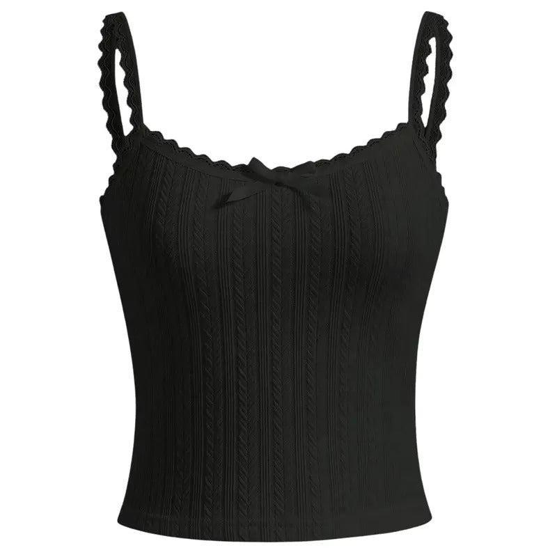 Y2k Lace Trim Leopard Print Camisole Tops Sleeveless Spaghetti Strap Cheetah Crop Tank Top T-Shirts, Hoodie, Sweatshirt