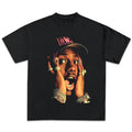 Y4chty Shirt Big Face Rapper Graphic Tee Shirt Vintage Rap Hip Hop Merch Oversized Heavy Cotton Men Women Menswear Top...