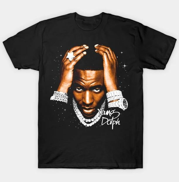 YOUNG DOLPH T-SHIRT, Rare Rap Tee Tour Concert Hip Hop Shirt Tour Shirt Hoodie, Sweatshirt | GrindPrints.com