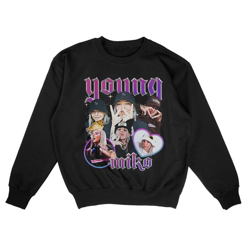 YOUNG MIKO - SWEATSHIRT Merch Baby Miko Trap Kitty V2 Cotton T-Shirts, Hoodie | GrindPrints.com