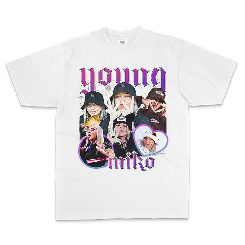 YOUNG MIKO - Trap Kitty shirt baby miko y2k gift idea merch Hoodie, Sweatshirt | GrindPrints.com