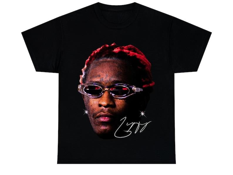YOUNG THUG T-SHIRT | Rap Tee Concert Merch Kanye Thugger Slime Season Hoodie, Sweatshirt | GrindPrints.com