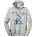 Yale Bulldog Pullover Hooded Sweatshirt - Gray T-Shirts, Hoodie | GrindPrints.com