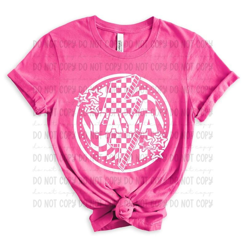 Yaya Bolt Circle DTF Transfers - THIS IS NOT A SHIRT Hoodie, Sweatshirt | GrindPrints.com
