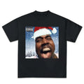 Ye-Ye Merry Christmas Funny Meme Graphic Rap Tee Shirt Big Face Hoodie, Sweatshirt | GrindPrints.com