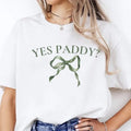 Yes Paddy St Patricks Day Shirt Coquette Bow Shirt Cute 90s Shirt St Paddy Funny Irish Shirt T-Shirts, Hoodie, Sweatshirt