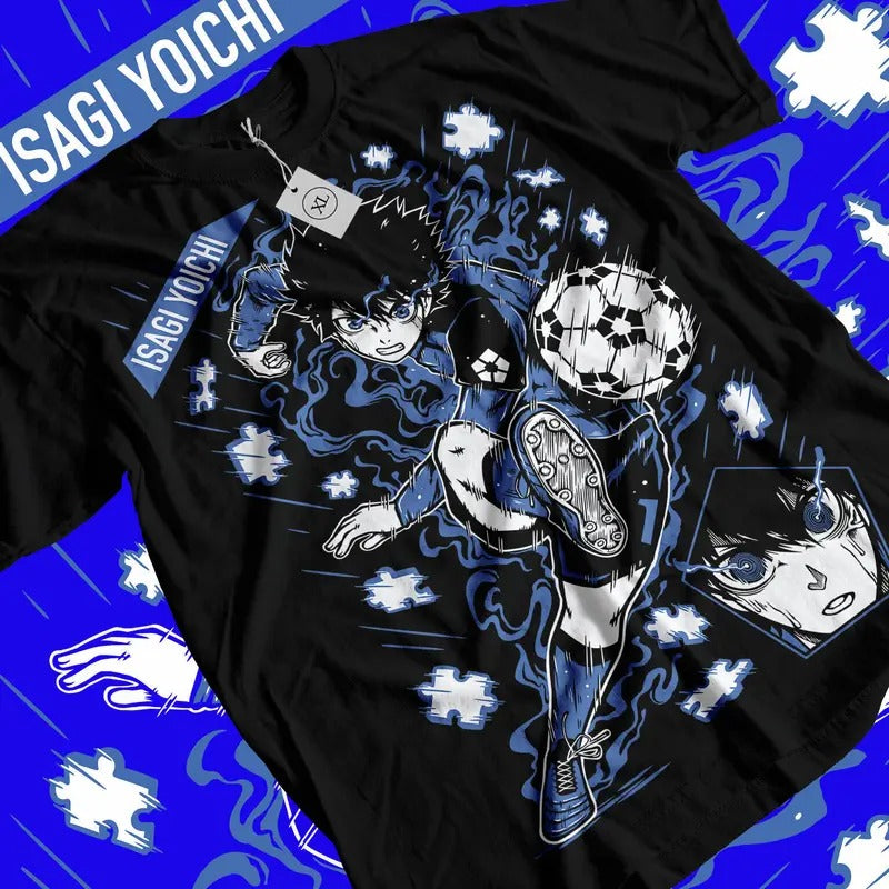 Yoichi Isagi Blue lock anime gift shirt,Meguru Bachira,Kunigami,Rin Itoshi,Nagi Hoodie, Sweatshirt | GrindPrints.com