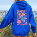 You Are Enough Flower Sweatshirt or Hoodie, Flower Market Beach Hoodie, Vsco hoodie, Aesthetic Sweatshirt,Summer Vibes...