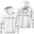 You Are Enough DRG Dear Person Behind Me Two Sided DRG Positivity Mental Health T-Shirts, Hoodie, Sweatshirt