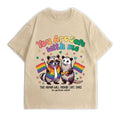 You Are Safe With Me Gay Pride Funny Raccoon LGBT T-Shirt Hoodie, Sweatshirt | GrindPrints.com