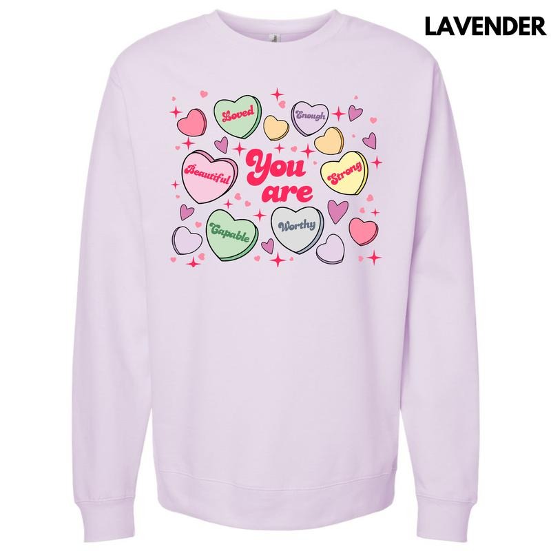You Are Valentine Hearts Sweatshirt 'NLB' T-Shirts, Hoodie | GrindPrints.com