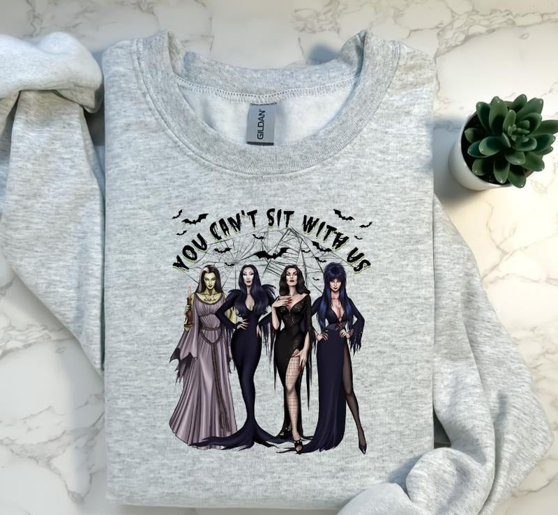 You Can'T Sit Us Fleece Print Characters Dark Outfits T-Shirts, Hoodie, Sweatshirt