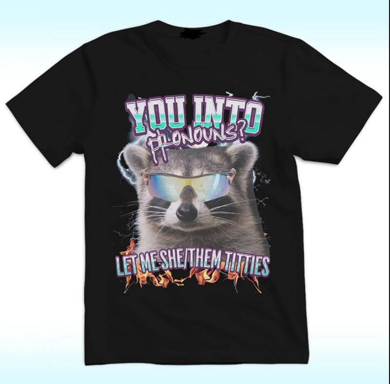You Into Pronouns Shirt, Let Me She Hoodie, Sweatshirt | GrindPrints.com