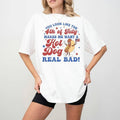 You Look Like The 4th Of July, Makes Me Want A Hot Dog Real Bad Shirt, Independence Day Tee Shirt, Funny 4th July Shirt,...