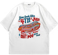 You Look Like the 4th of July America Hot dog T-Shirt Unique T-Shirt Gift for Her Hoodie, Sweatshirt | GrindPrints.com