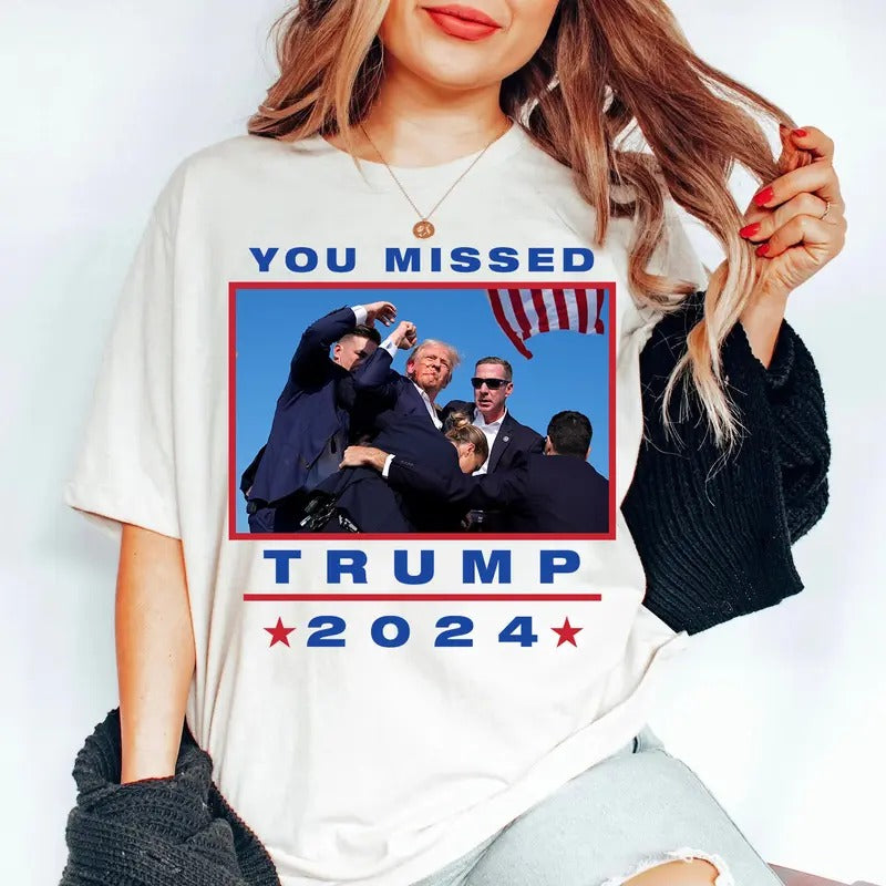You Missed Perfect Gift For Tr4mp Lover T-shirt Hoodie, Sweatshirt | GrindPrints.com