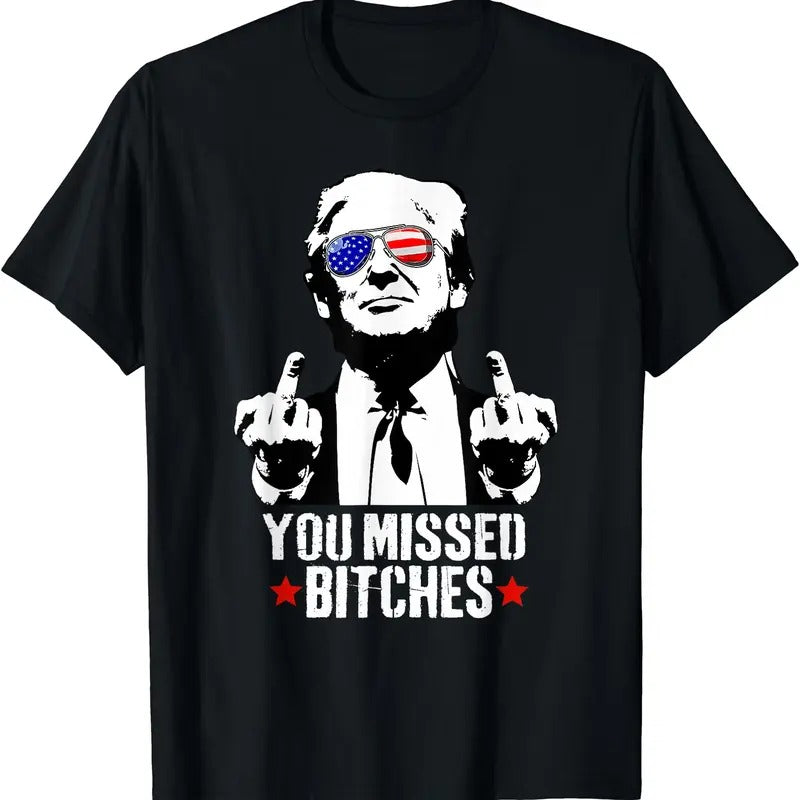 You Missed Shirt You Missed Trump 2024 T-Shirts, Hoodie, Sweatshirt