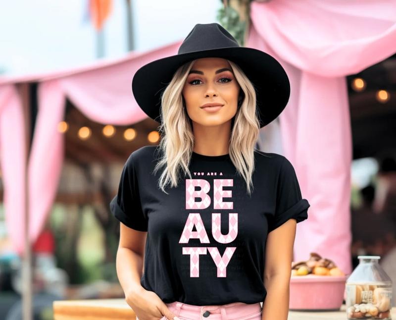 You are beauty Sweatshirt and Tshirt Casual Comfortable Top Womenswear Hoodie | GrindPrints.com