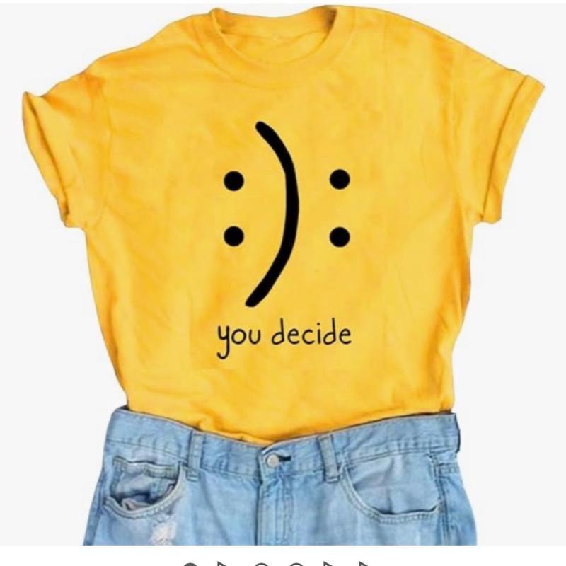 You decide TShirt Casual Fit Everyday Comfortable T-Shirt Top Hoodie, Sweatshirt | GrindPrints.com