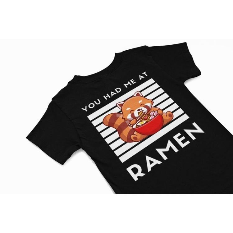 You Had Me Ramen Red Panda Bear Cute Panda Japanese Vacation Food Humour Red Panda Lover Made USA T-Shirts, Hoodie, Sweatshirt