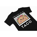 You had me at taco T-Shirt, Cute kawaii taco Tee, quirky food quote, Mexican vacation shirt gift, quirky food humour...