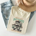 You've Just Buttered Your Last Biscuit Shirt, Western Cat Shirt, Funny Cowboy Cat T-shirt, Yee'd Your Last Haw Tee, Cat...