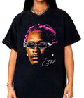 Young Thug Pink Signatures T-shirt, Young Thug Face Shirt, Young Thug Rapper 90s Shirt, Music Sweatshirt, Young Thug...