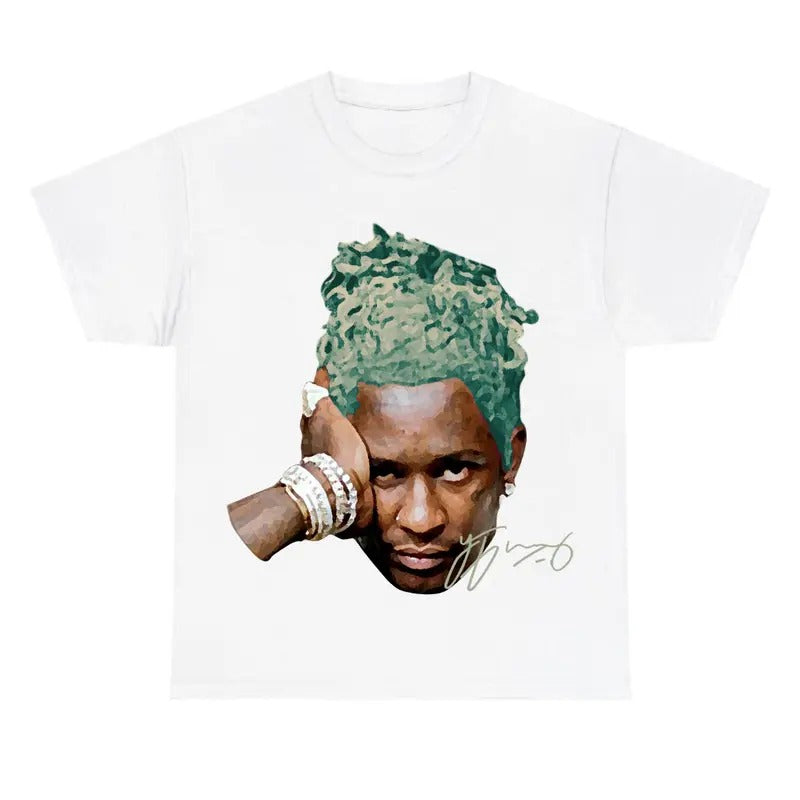 Young Thugg Graphic Tee Shirt Classic Cotton Hoodie, Sweatshirt | GrindPrints.com