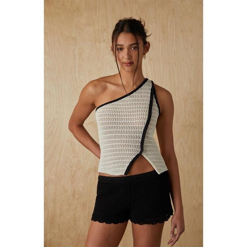 Your Favorite Colette One Shoulder Knit Top T-Shirts, Hoodie, Sweatshirt