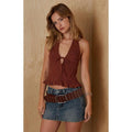 Your Favorite Women's Liz Smocked Halter Top T-Shirts, Hoodie, Sweatshirt | GrindPrints.com
