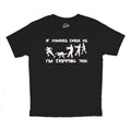 Youth If Zombies Chase Us I'm Tripping You Funny Halloween T Shirt for Kids Funny T Shirts Halloween Tops for Kid Funny...