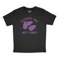 Youth Raisins Are Not Candy T Shirt Funny Healthy Snack Joke Tee For Kids Funny T Shirts Funny Food T Shirt Novelty T...