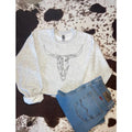 ZB Crew sweatshirt, Western clothing Sweatshirt, Country shirt, western tops, western outfits women Hoodie | GrindPrints.com