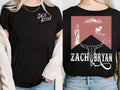 Zach Tour Tee, Bryan Country Music Tee, Zach Shirt, Countryside, Western Shirt, American Heartbreak Tour, Full Sizes,...
