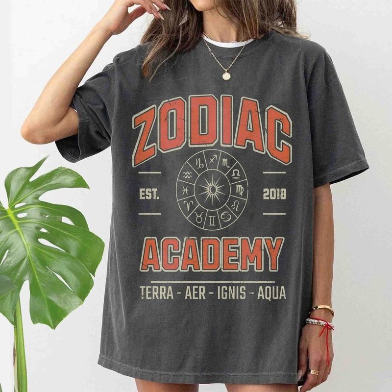 Zodiac Academy Solaria Comfort Colors Shirt, Zodiac Academy Merch, Vega Twins Shirt, Zodiac Signs, Ruthless Boys 67S30...
