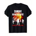 Zombie Apocalypse Halloween Horror T-shirt Made in USA Hoodie, Sweatshirt | GrindPrints.com