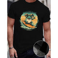 beach Frog Fitted Men's T-Shirt, Sweat-wicking and Freedom of Movement made in usa Hoodie, Sweatshirt | GrindPrints.com