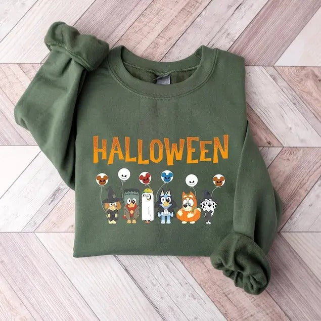 blue y Halloween Sweatshirt, blue y Halloween Family T-Shirt, Trick or Treat Shirt, blue y Halloween Shirts, Popular blue...