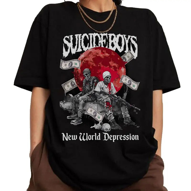 $boy New World Depression Shirt Hoodie, Sweatshirt | GrindPrints.com