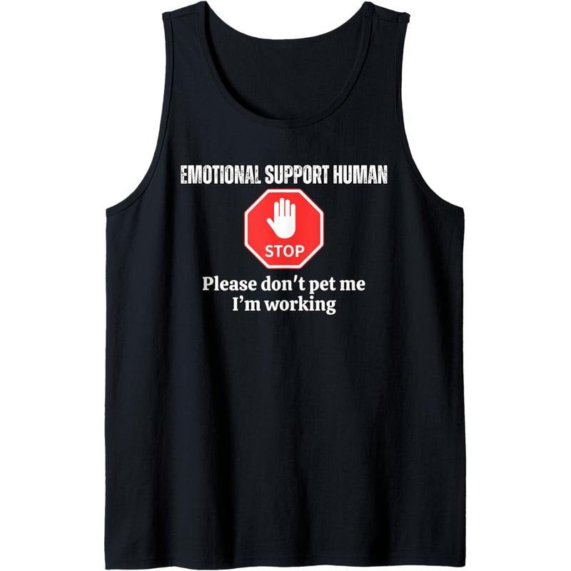 for Emotional Service Support Animal Tank Top T-Shirts, Hoodie, Sweatshirt | GrindPrints.com