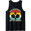 Funny Vintage Dink Responsibly Don'T Get Smashed Pickleball Tank Top Made USA T-Shirts, Hoodie, Sweatshirt
