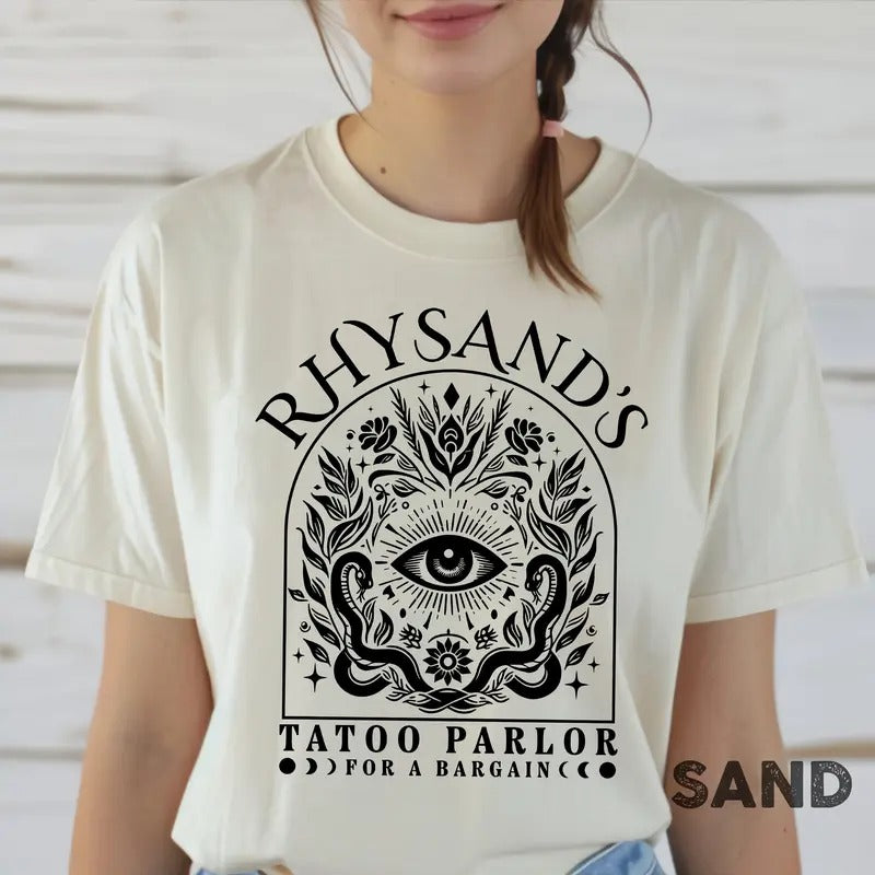 Is MAcotar Velaris Rhysand'S Tattoo Parlor Feyre Rhysandust Have Fans Novel . Book Lovers This Celebrates Night Court T-Shirts, Hoodie, Sweatshirt