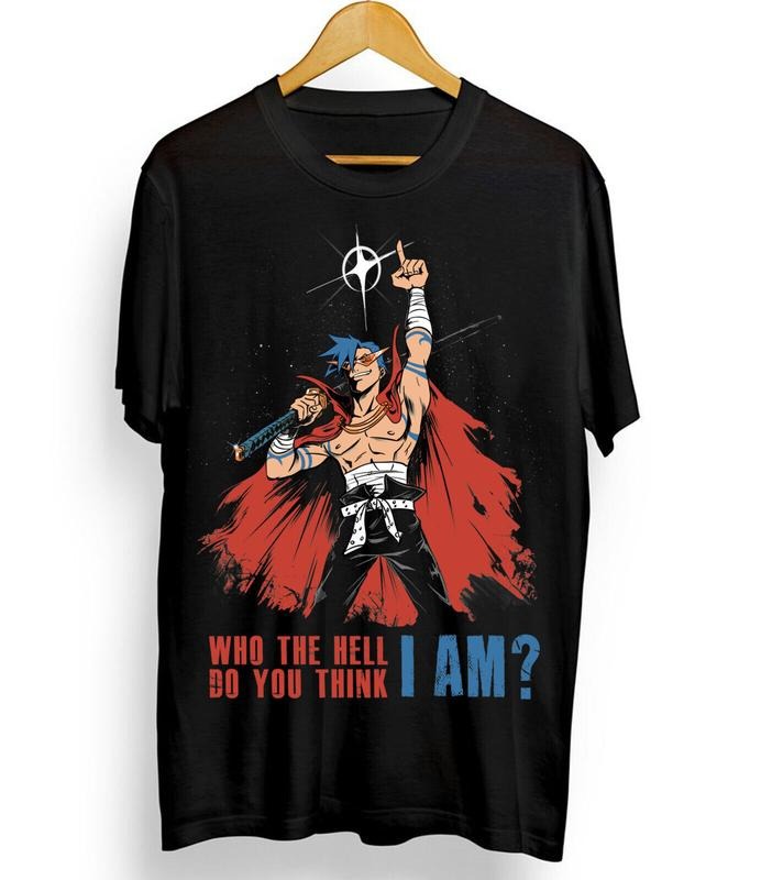 kaminan new T-Shirt S-4XL,tengen toppa gurren lagann,gurren lagann,anime,manga,shirt Hoodie, Sweatshirt | GrindPrints.com
