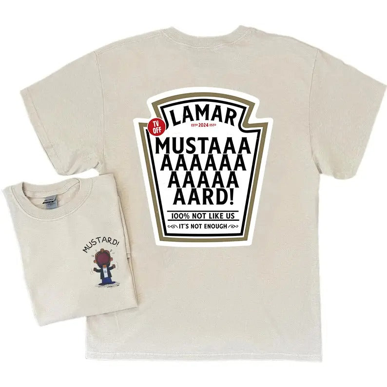 kendrick MUSTARD Tshirrt, GNX Shirt, TV Off Shirt, Rap Shirt, Hiphop Hoodie, Sweatshirt | GrindPrints.com