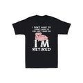 Retired Men'S T-Shirt 100% Cotton Graphic Pig Print Casual Crew Neck Short Sleeve Regular Fit All-season Knit Fabric...