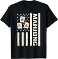 mah-jongg US Flag 4th of July mahjong american men T-Shirt Hoodie, Sweatshirt | GrindPrints.com